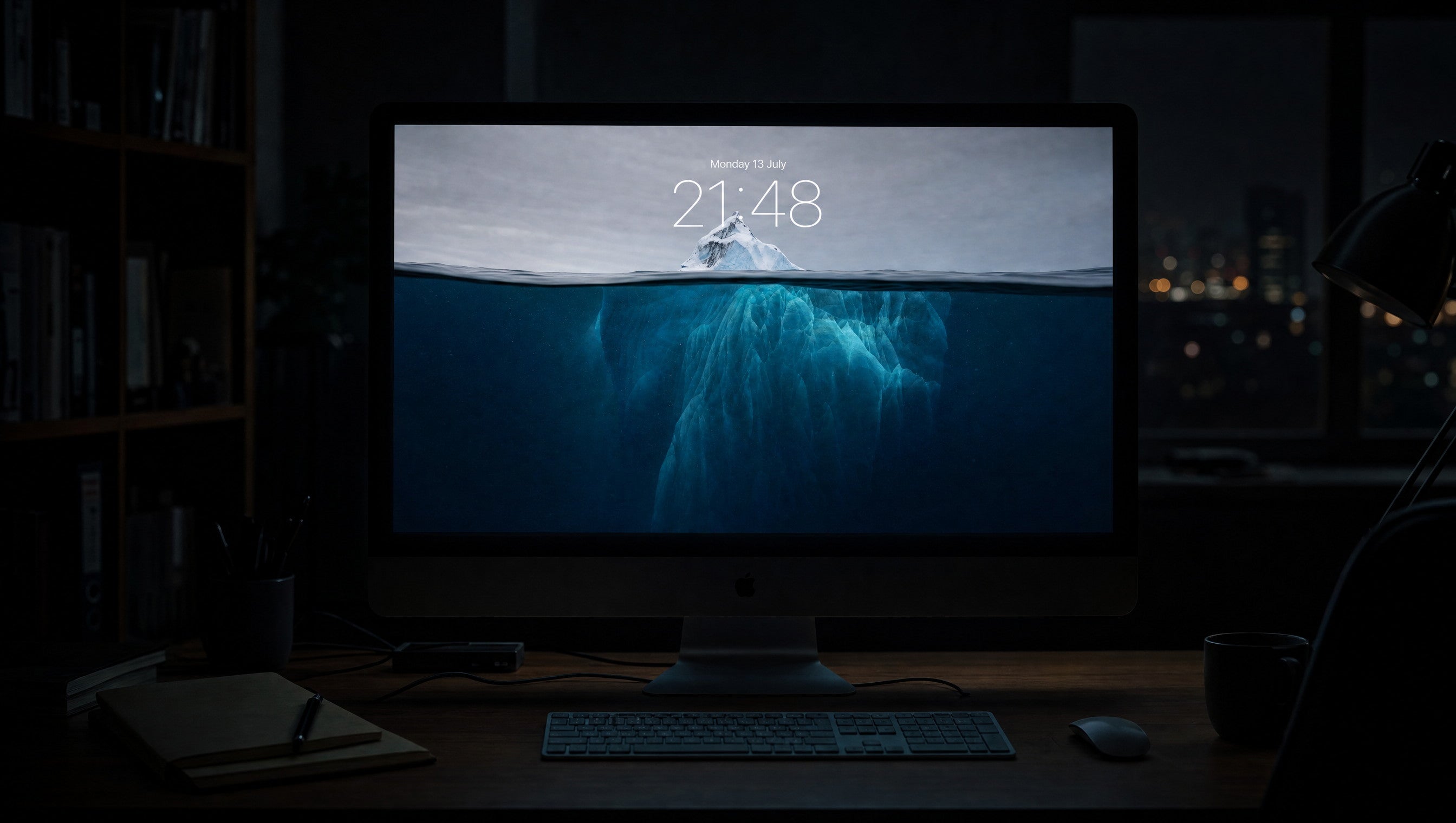 The Deep — Volume I: Beneath the Berg in a dark office